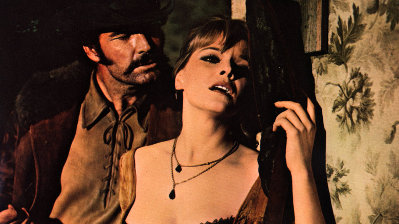 James Garner chats with a prostitute