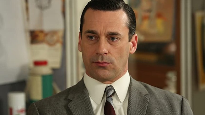 Don Draper listens keenly