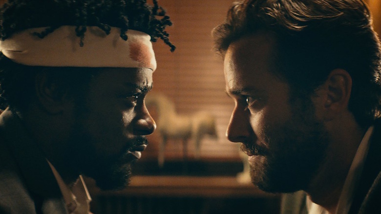 Cash and Steve face to face