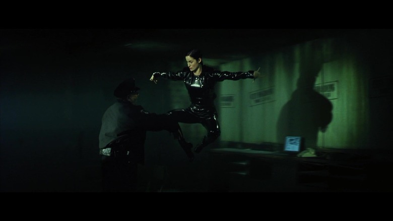 Carrie Anne-Moss in The Matrix