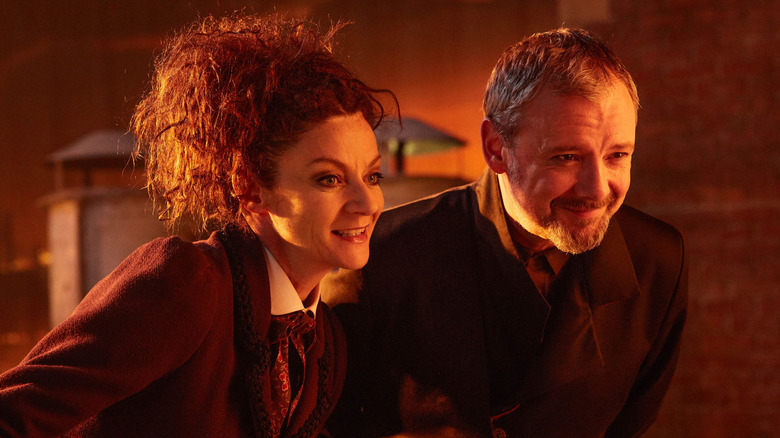 The Master and Missy smile