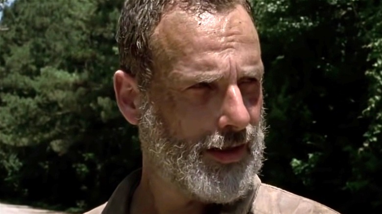 Rick Grimes squinting