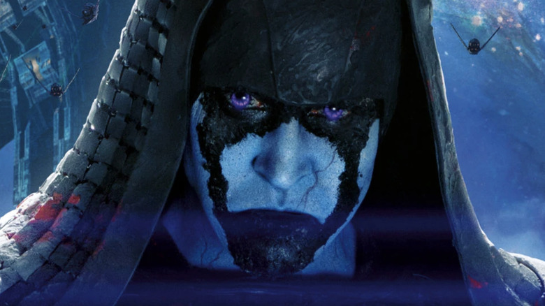 Ronan the Accuser hood purple eyes