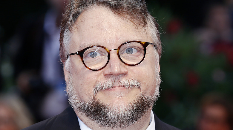 Guillermo del Toro wearing glasses