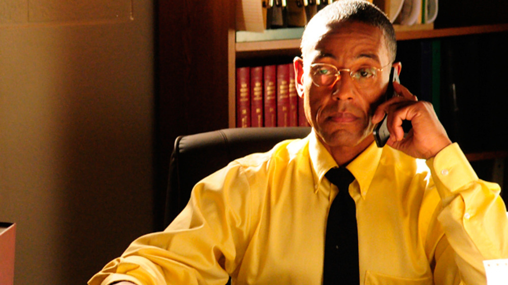 Gus Fring on the phone