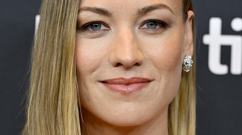 Yvonne Strahovski attends "The Handmaid's Tale" Premiere during the 2022 Toronto International Film Festival at TIFF Bell Lightbox on September 08, 2022 in Toronto, Ontario.