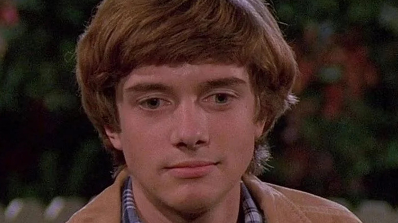 Eric Forman looking down