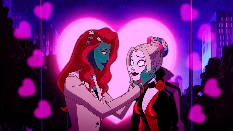 The love sparks between Harley and Ivy