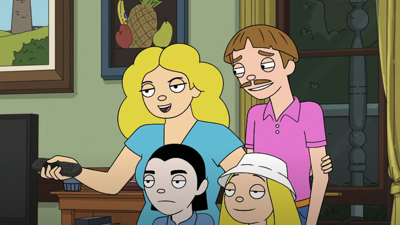 The animated Harper family