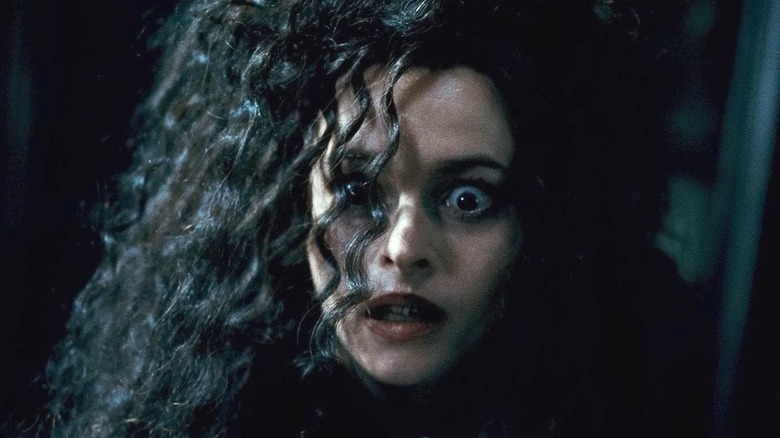 Bellatrix Lestrange looking shocked