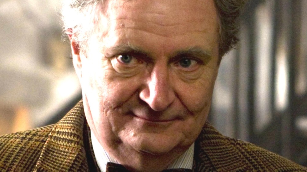 Professor Slughorn in Hogsmeade