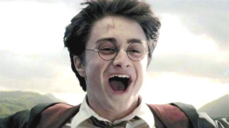 Harry Potter yelling