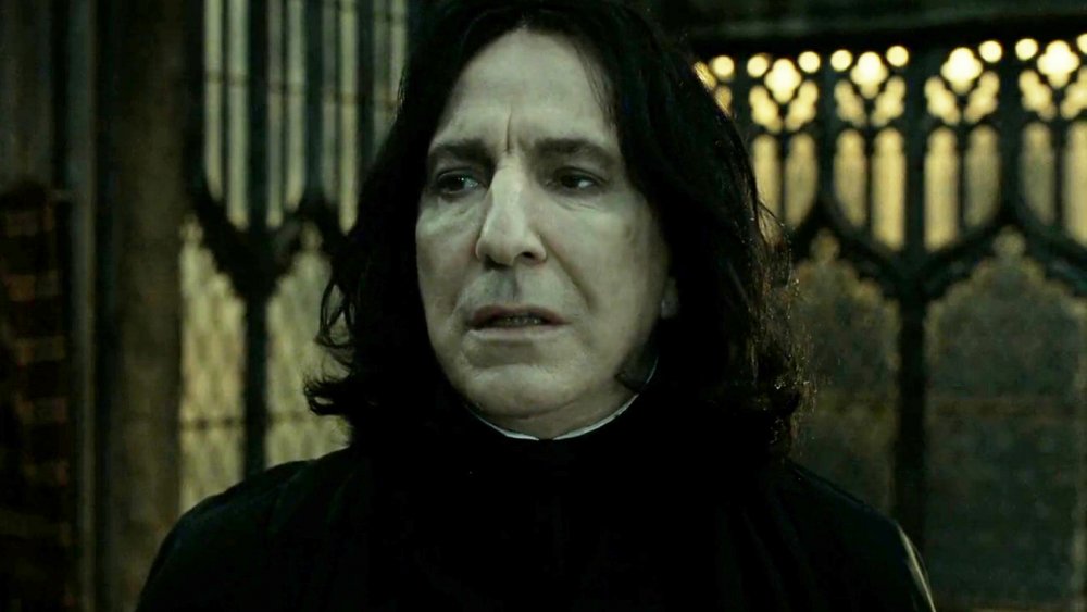 Alan Rickman as Severus Snape in Harry Potter