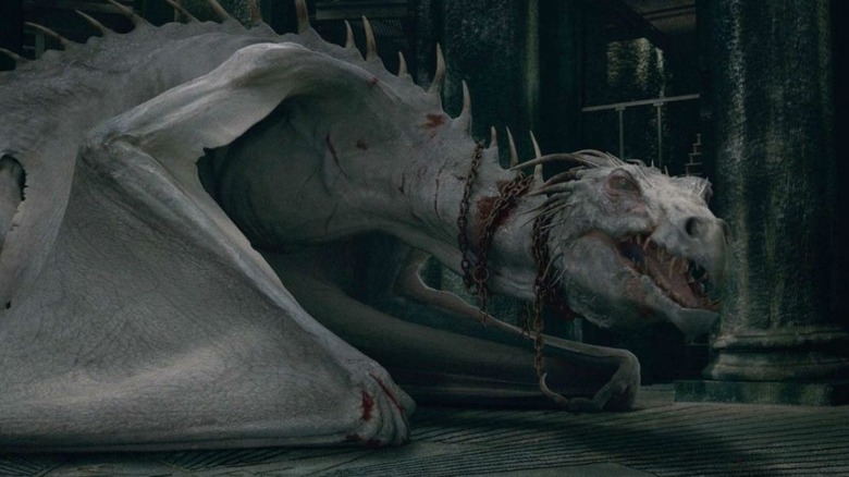 Chained Gringotts dragon