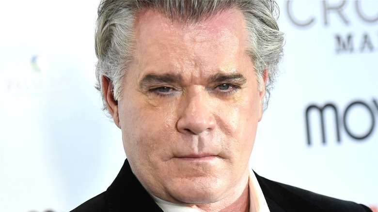 Ray Liotta looking stern