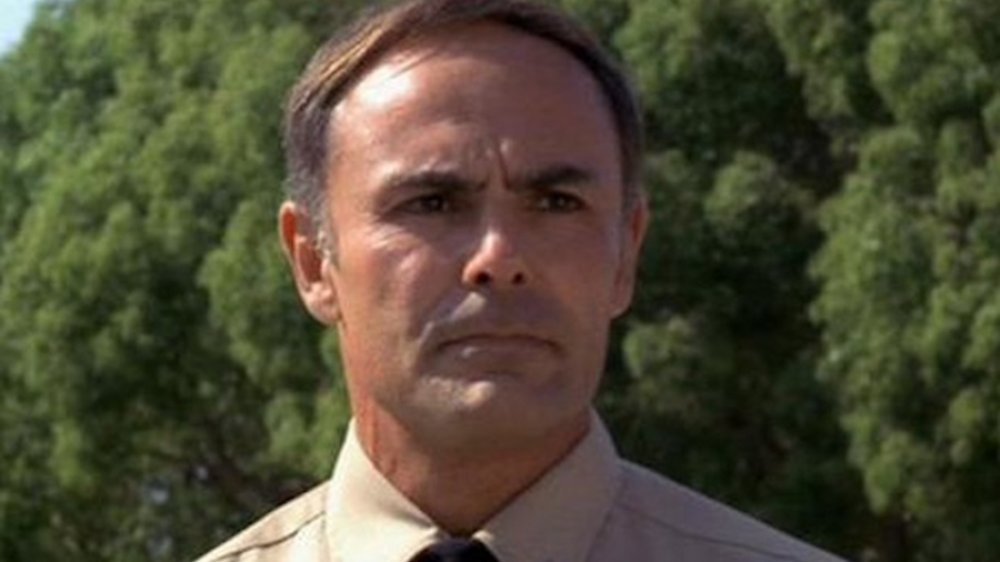 John Saxon as Donald Thompson in A Nightmare on Elm Street