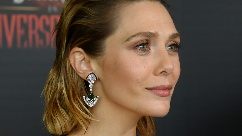 Elizabeth Olsen at a movie premiere