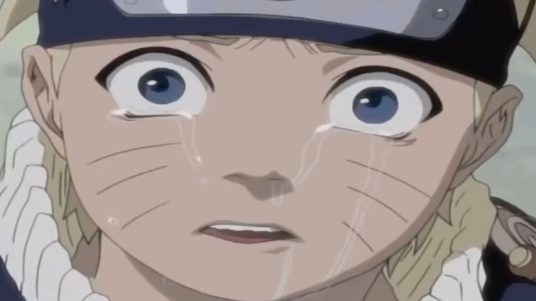 Naruto crying