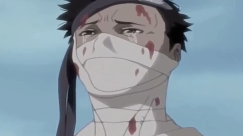 Zabuza crying