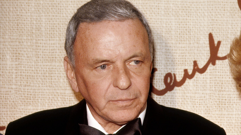 Frank Sinatra in New York in 1982