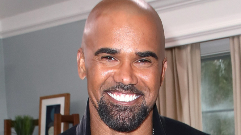 Shemar Moore smiling