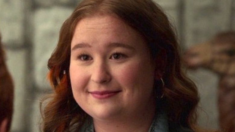 Ashlyn talks to Big Red