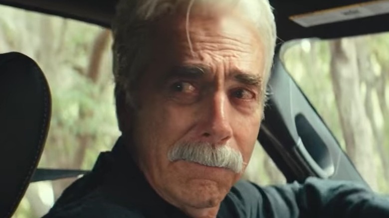 Sam Elliott crying in A Star Is Born