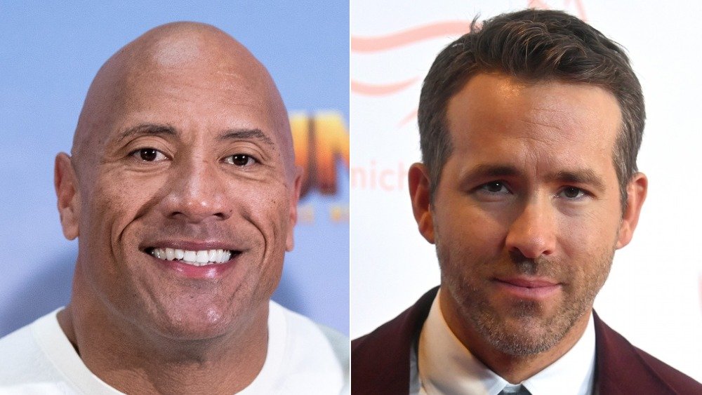 Dwayne Johnson and Ryan Reynolds