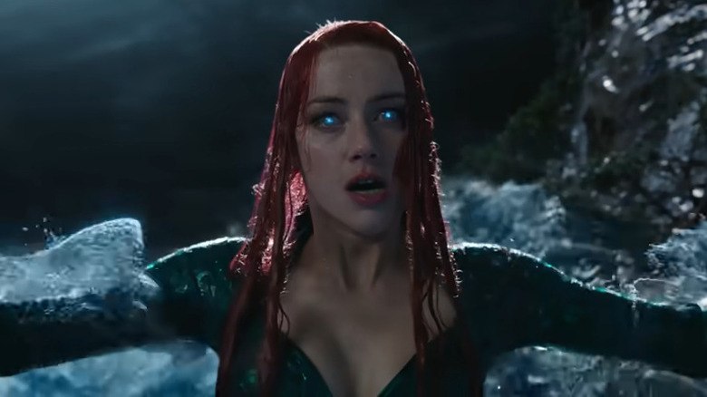 Princess Mera with glowing eyes