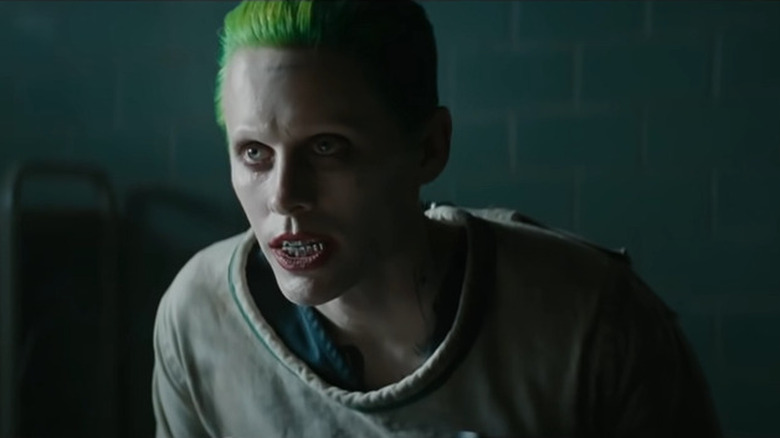Jared Leto Joker wearing straitjacket