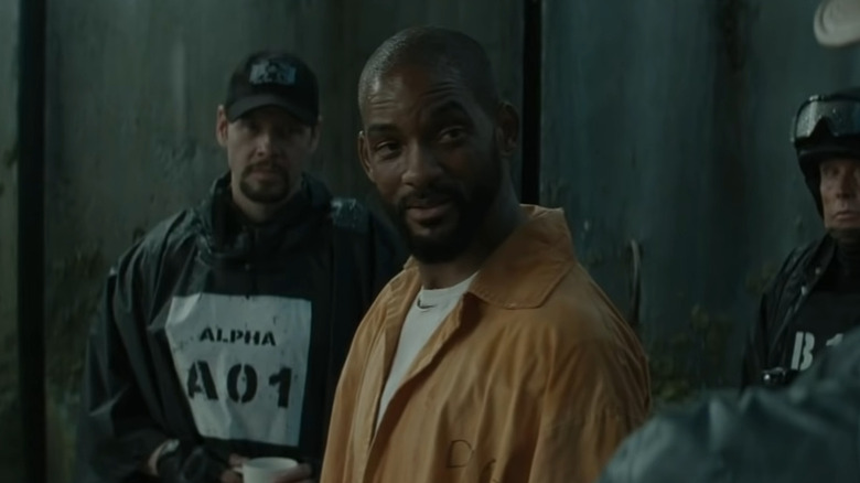 Floyd Lawton wearing prison jumpsuit