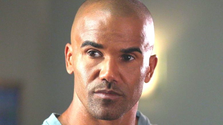 Shemar Moore Derek Morgan stoic