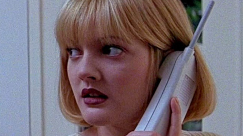 Drew Barrymore Scream on the phone