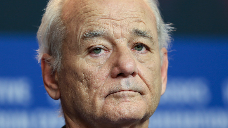 Bill Murray looking stern