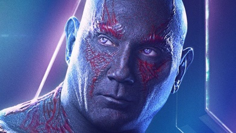 Dave Bautista as Drax in Avengers: Infinity War