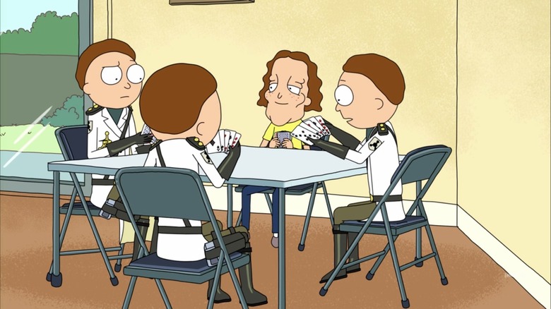 Eric Stoltz Mask Morty playing cards