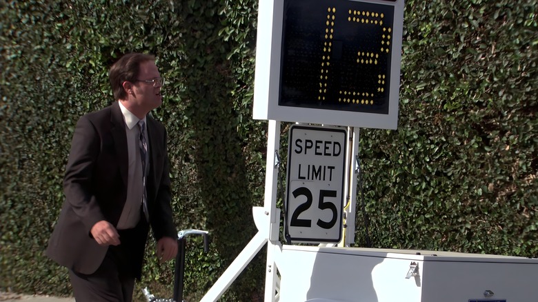 Dwight by radar detector