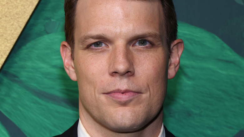 Jake Lacy serious face