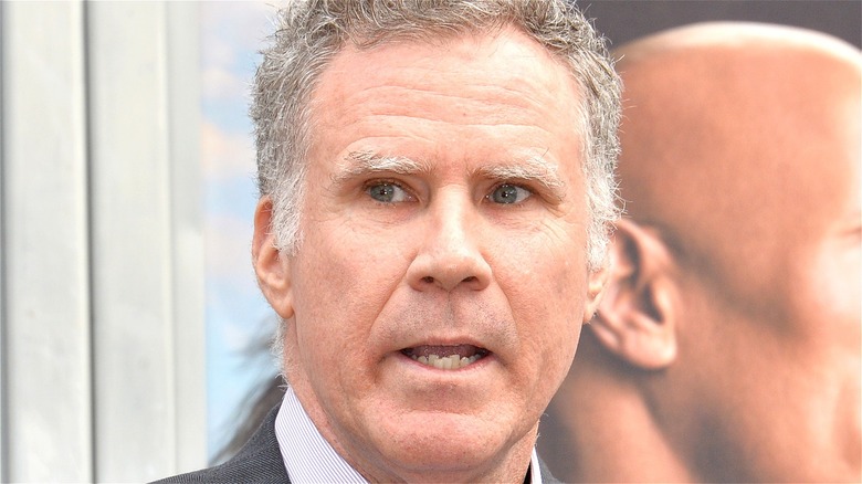 Will Ferrell in closeup 