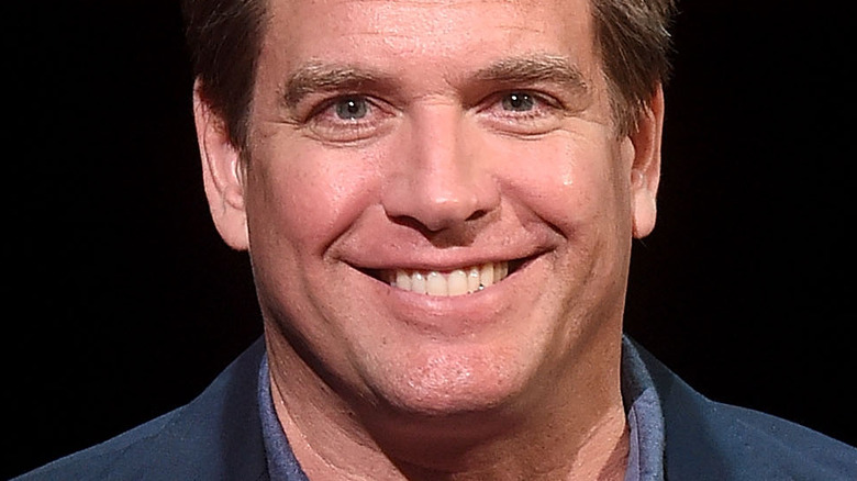 Michael Weatherly smiling 