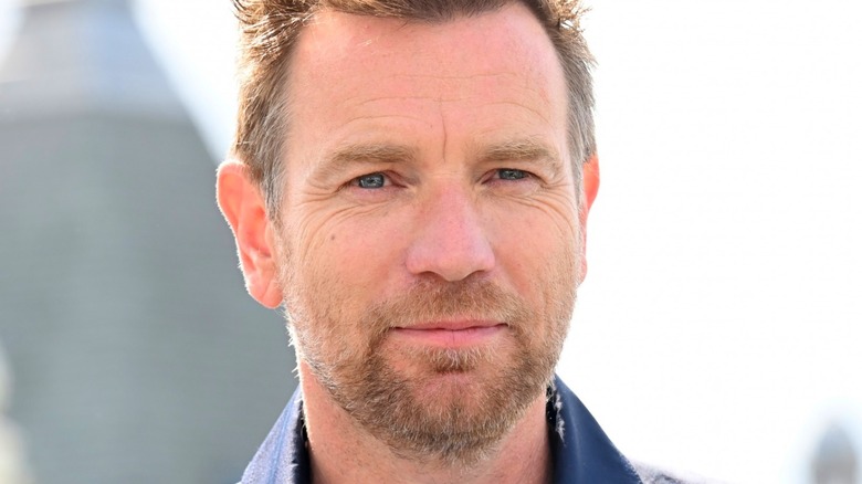 Ewan McGregor smiling at event