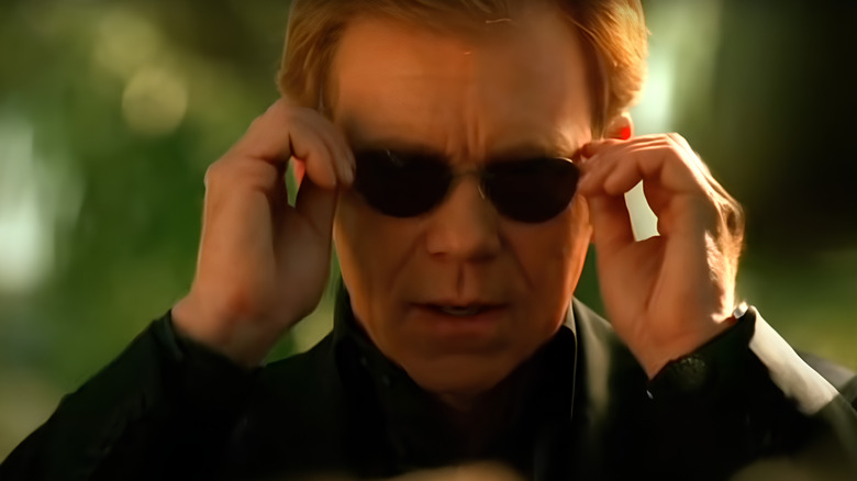 Horatio puts his shades