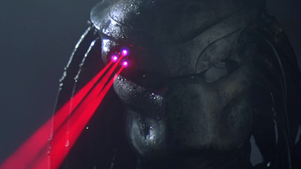 Predator helmet lasers