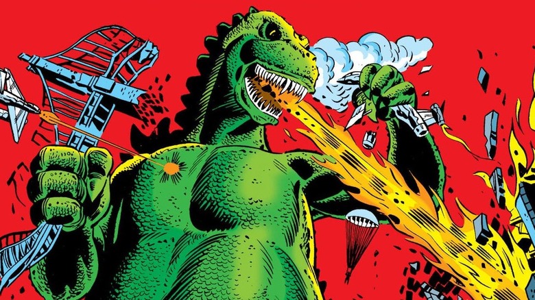 Godzilla atomic breath