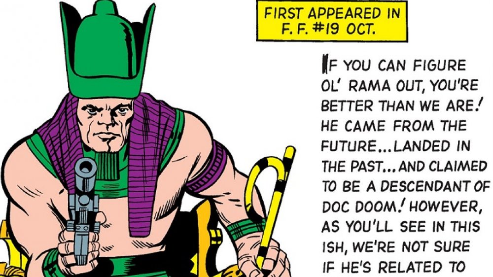 Kang the Conqueror as Pharaoh Rama-Tut, from Marvel Comics