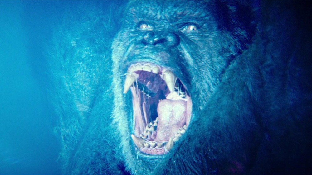 King Kong roaring