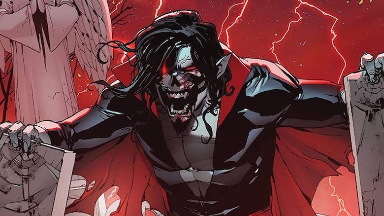 Morbius in the pages of Marvel Comics