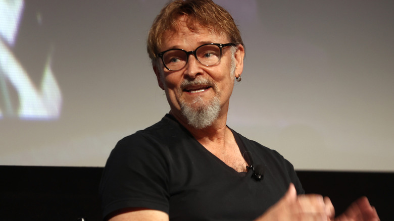 Jerry Rees speaking on stage