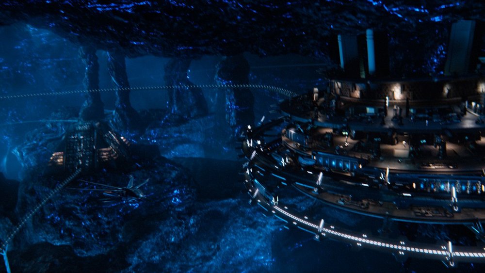 Wakanda's vibranium mines in Black Panther