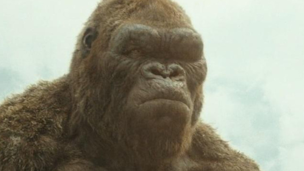 King Kong frowning